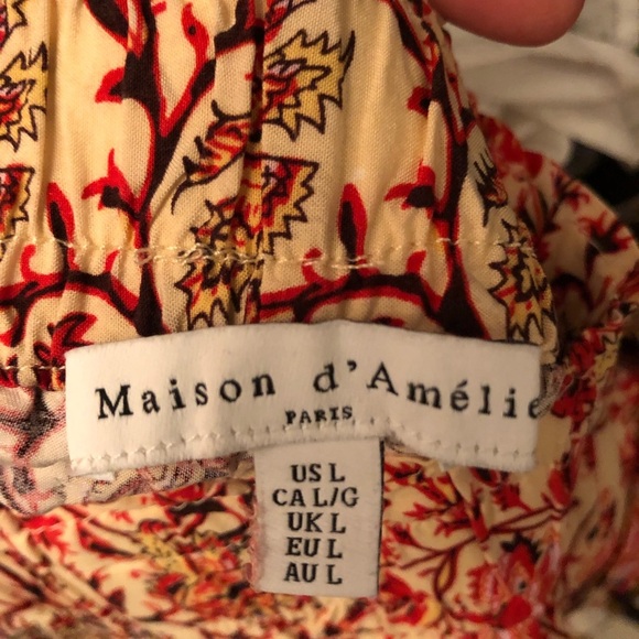 Maison d’Amelie Printed loose Pants - Picture 6 of 6